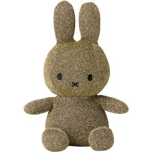 Betoverende Nijntje Sparkle knuffel in goud, perfect voor kinderen. Hoogte: 23 cm